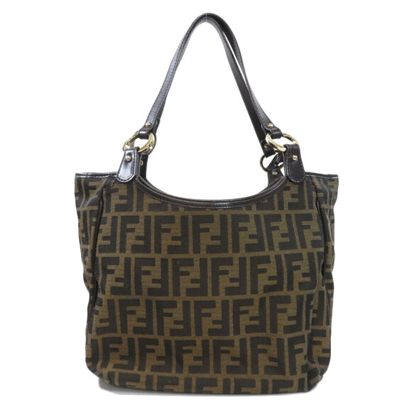 Fendi Zucca Canvas Handbag - Picture 2 of 10